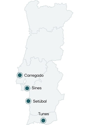 Mapa Portugal