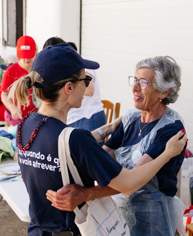 volunteer and local elder