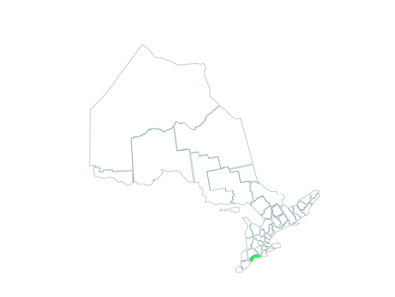 Edgeware Energy Storage Map
