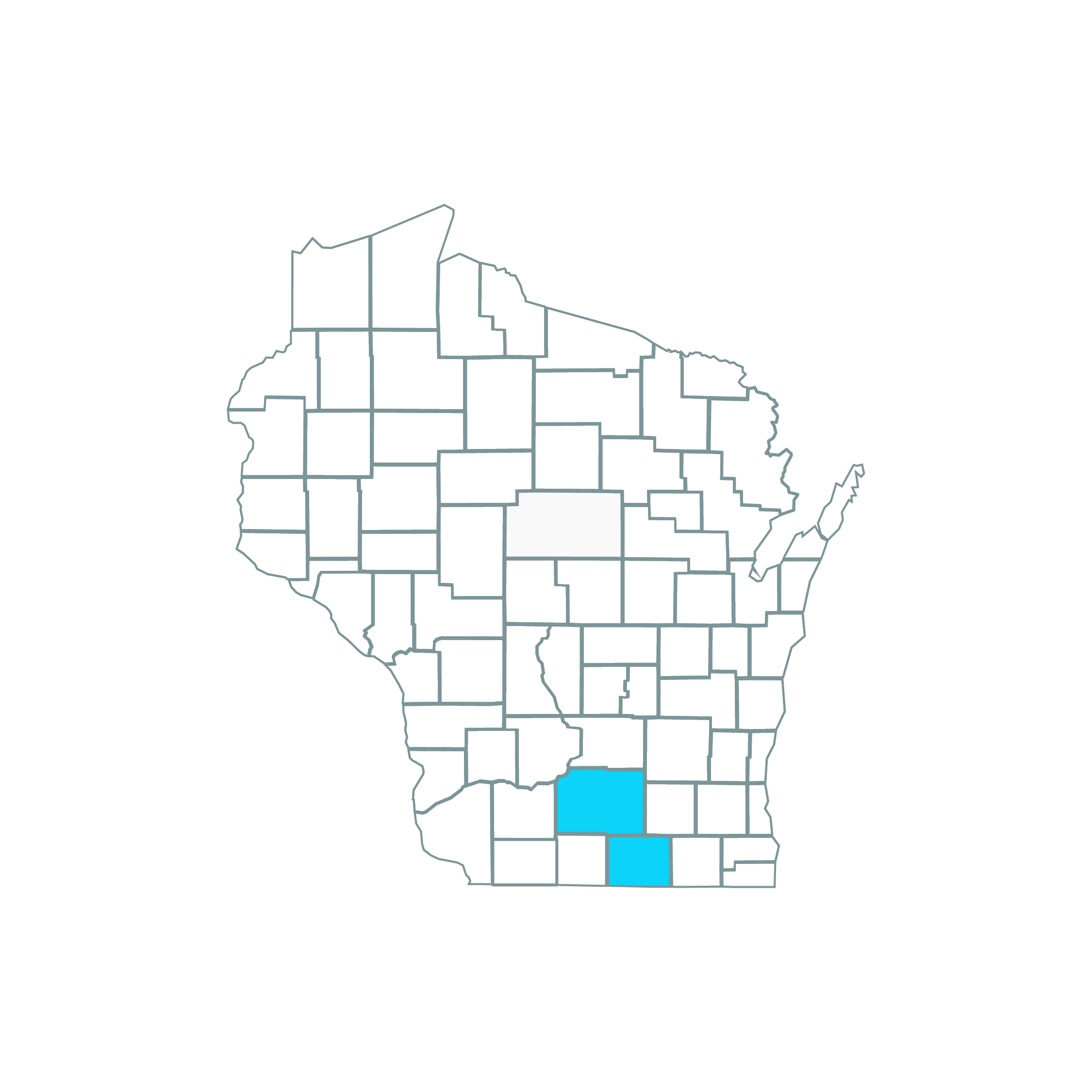 Rock Dane County Solar Map