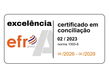 Certificado efr excelência