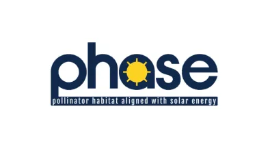 Pollinator Habitat Aligned with Solar Energy (PHASE) logo
