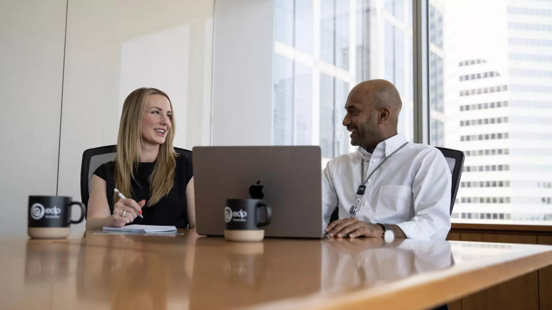 EDPR NA employees working in a office
