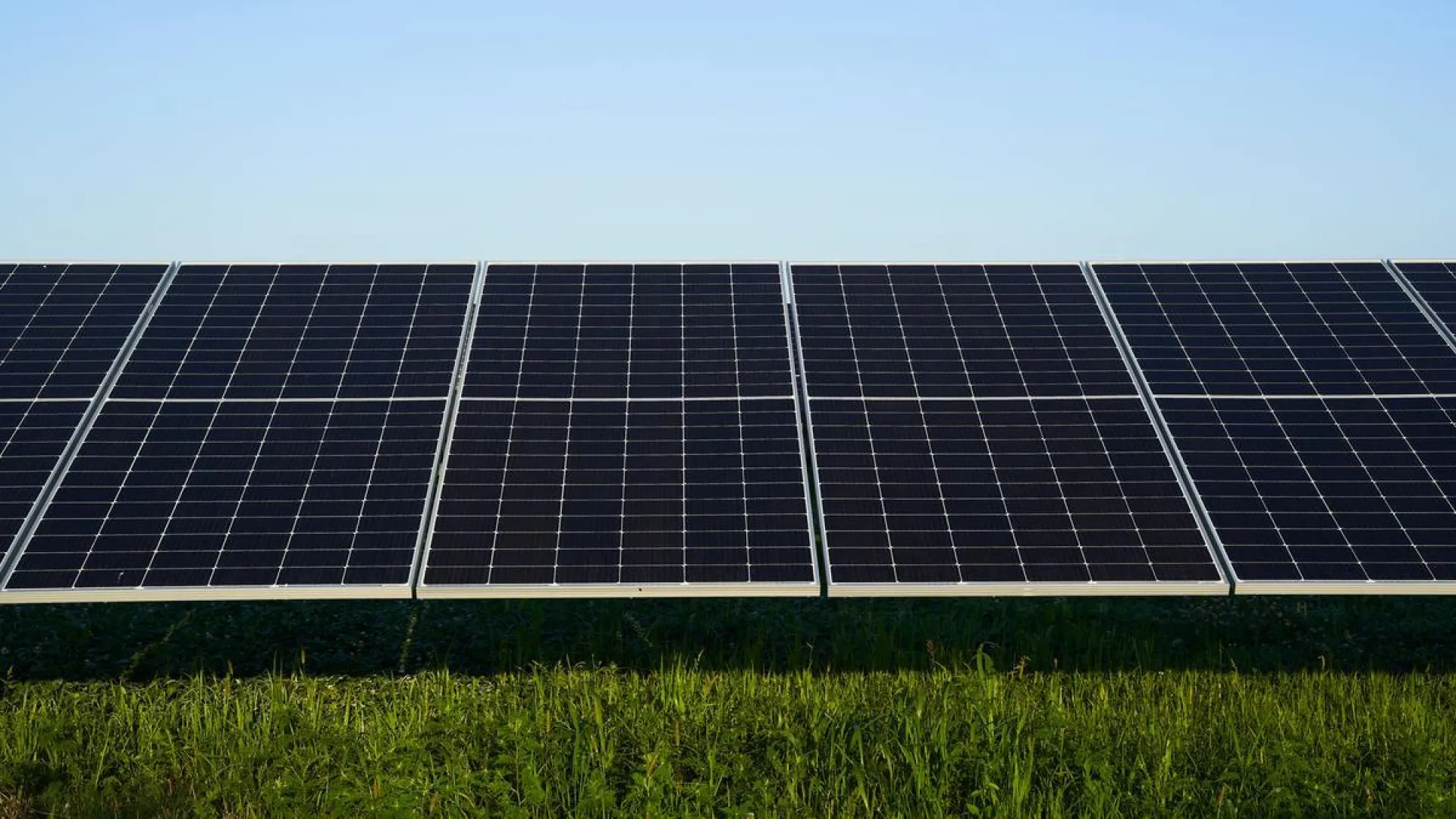 solar panels at cypress knee solar project