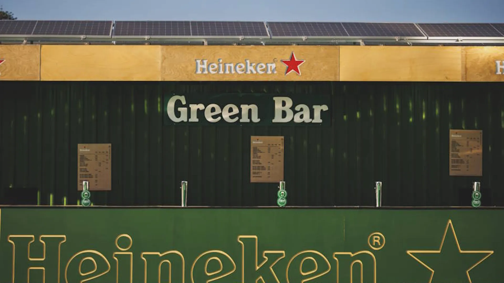 Heineken balcony