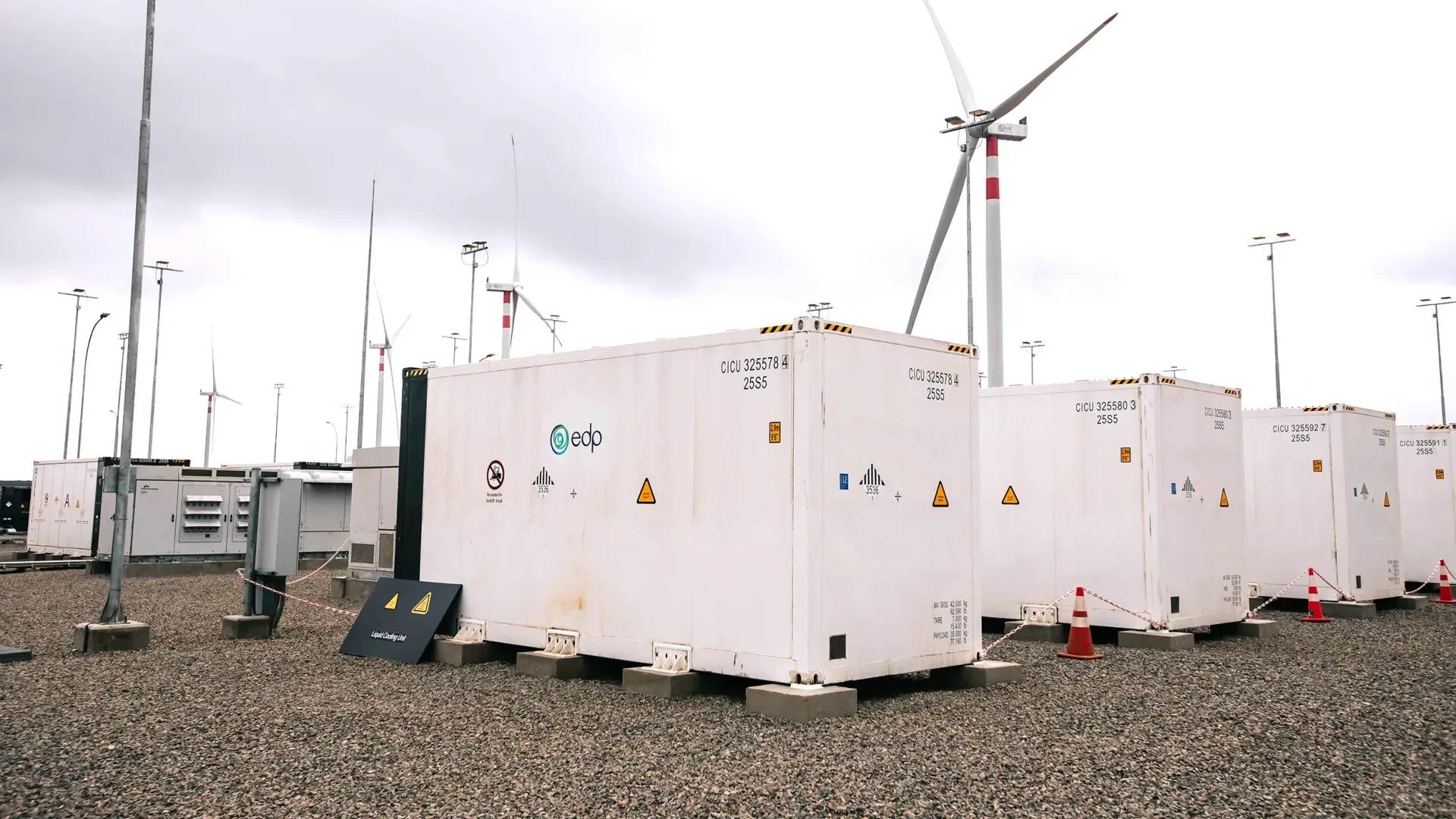 Complexo de baterias de energia da EDP
