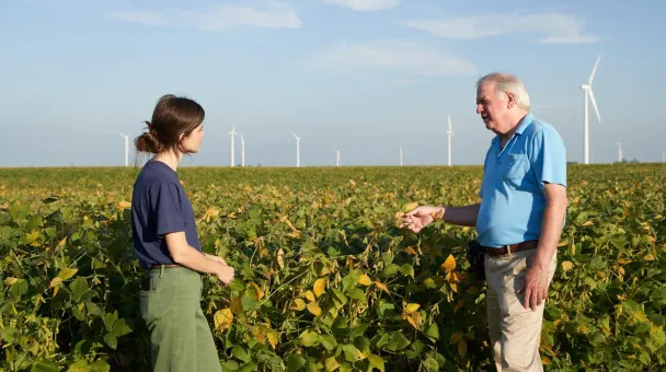 harvest ridge landowner with EDPR