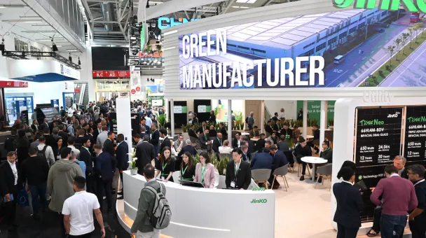 Foto exposição The Smarter E-Europe 2025