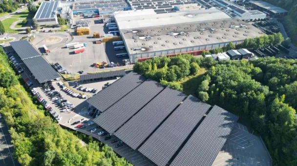 Proyecto solar de 7MWp en Luxemburgo por EDP para Goodyear