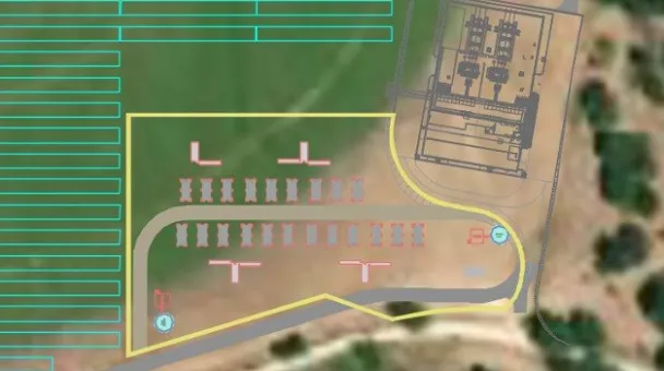 Layout BESS