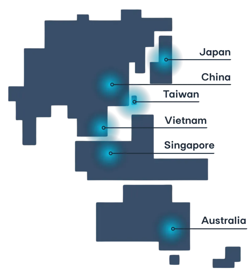 APAC Map