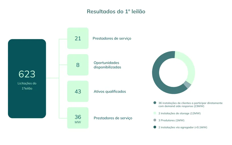 FIRMe - resultados do 1º leilão