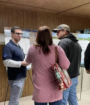 EDPR NA participating in an Open House in Illinois