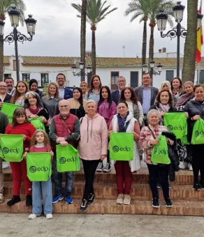 Intergenerational group with EDP scholarships