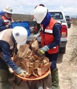 EDPR NA team members rescuing native species