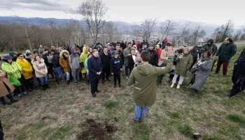 Acto de plantación del primer árbol del Bosque Fundación Vinjoy Fundación EDP