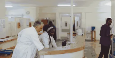 doctor and nurse in hospital